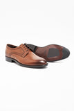 Camel 100% Leather Antique Lace-Up Classic Shoes 1033240182