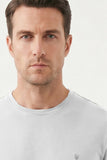 IMZA Men's Crew Neck Knitted Standard Fit Stretch T-Shirt – 1011260267