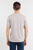 Short Sleeve Crew Neck Pocketless Standard Fit Knit T-Shirt 1011260151