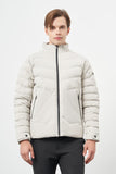 Quilted Stand Collar Full-Lined Slim Fit Classic Coat 1007245155