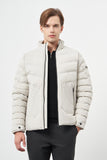 Quilted Stand Collar Full-Lined Slim Fit Classic Coat 1007245155