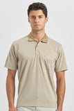 IMZA Men's Jacquard Comfort Fit Classic Polo T-Shirt – 1011240190