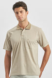 IMZA Men's Jacquard Comfort Fit Classic Polo T-Shirt – 1011240190