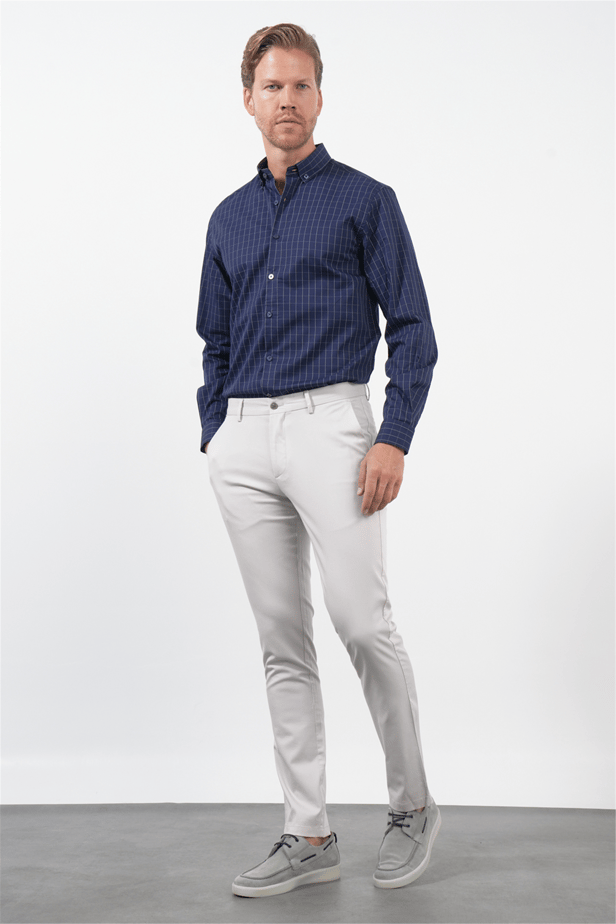 IMZA Men's Slim Fit Cotton Casual Chino Pants – 1003260178