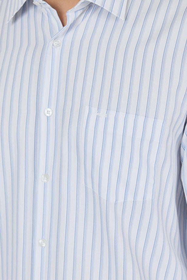 IMZA Men's Striped Cotton Comfort Fit Classic Shirt – 1004250193