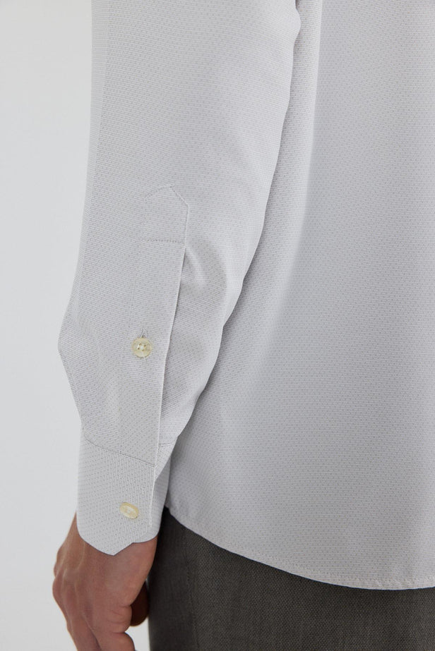 IMZA Men's Patterned Dobby Comfort Fit Classic Shirt – 1004250183