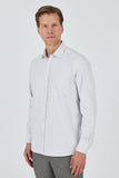 IMZA Men's Patterned Dobby Comfort Fit Classic Shirt – 1004250183