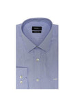 Long Sleeve Patterned Stiff Collar Pocketless Slim Fit Classic Shirt 1004225178
