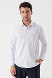 IMZA Men's Printed Slim Fit Classic Shirt – 1004235106