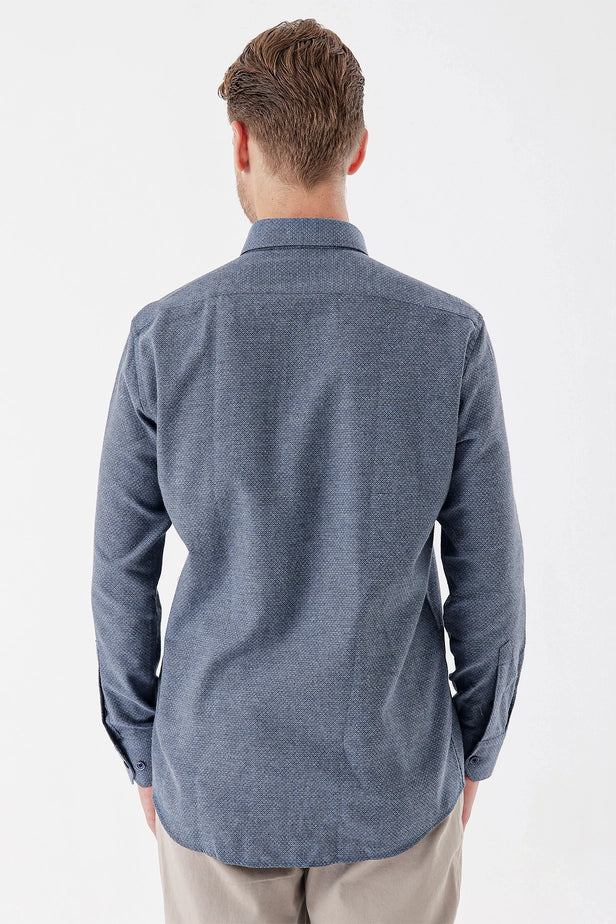 IMZA Men's Patterned Dobby Comfort Fit Shirt – 1004235139