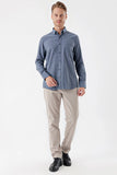 IMZA Men's Patterned Dobby Comfort Fit Shirt – 1004235139