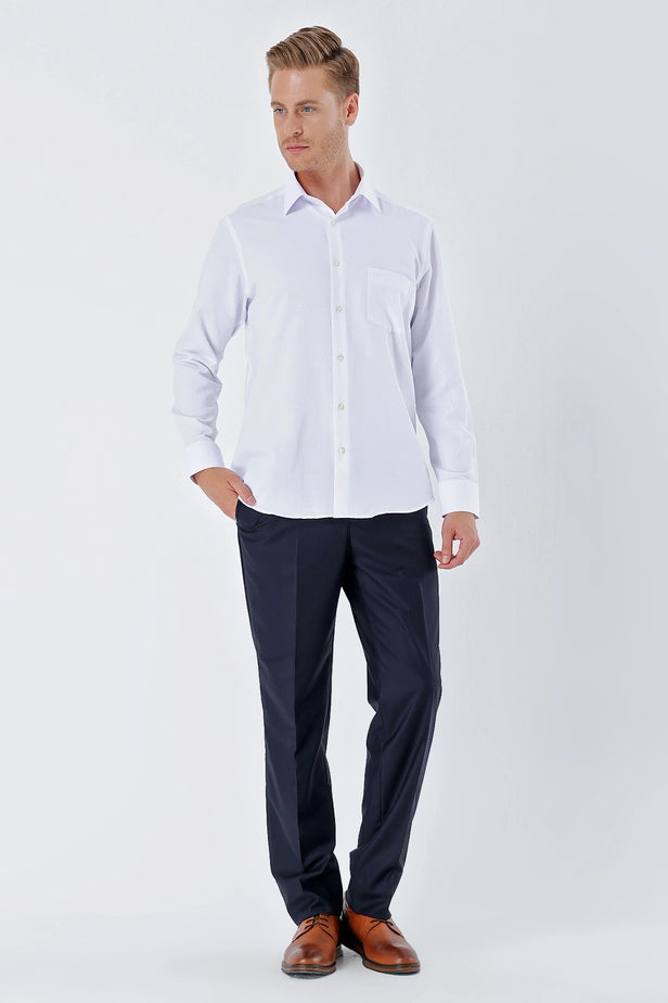 IMZA Men's Dobby Comfort Fit Classic Shirt – 1004230222