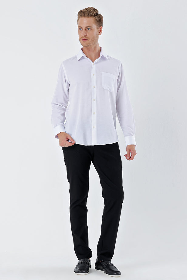 IMZA Men's Patterned Comfort Fit Classic Shirt – 1004230212