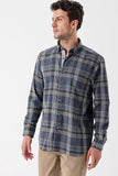 IMZA Men's Checked Gabardine Comfort Fit Casual Shirt – 1004235110