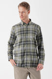 IMZA Men's Checked Gabardine Comfort Fit Casual Shirt – 1004235112