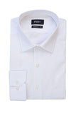 Long Sleeve Filafil Stiff Collar Pocket Cotton Basic Comfort Fit Shirt 1004230002