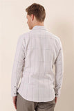 IMZA Men's Checked 100% Cotton Slim Fit Classic Shirt – 1004230175