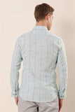 IMZA Men's Checked 100% Cotton Slim Fit Classic Shirt – 1004230175