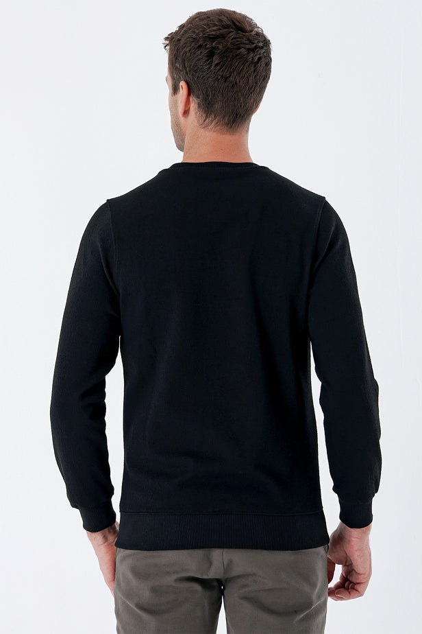 IMZA Men's Knitted Comfort Fit Casual Sweatshirt – 1013235103