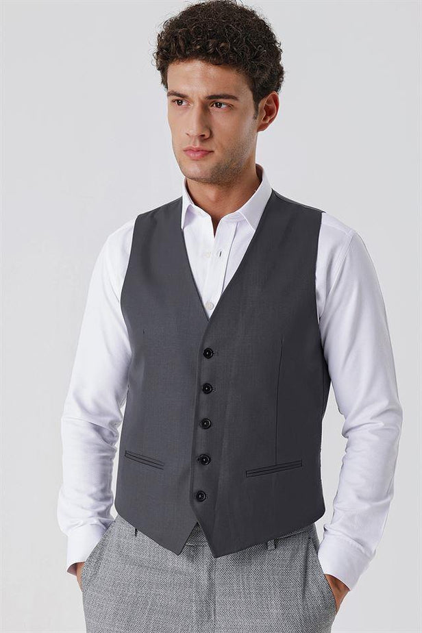 IMZA Men's V-Neck Comfort Fit Classic Vest – 1009230262