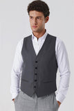 IMZA Men's V-Neck Comfort Fit Classic Vest – 1009230262
