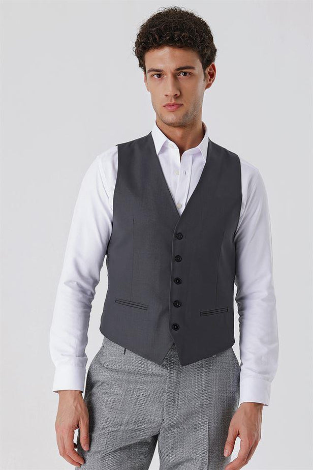 IMZA Men's V-Neck Comfort Fit Classic Vest – 1009230262