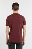 Short Sleeve Crew Neck Pocketless Standard Fit Knit T-Shirt 1011260151