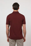 Short Sleeve Italian Collar Pocketless Standard Fit T-Shirt 1011260150