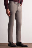 Side Pocket Straight Leg Slim Fit Chino Casual Trousers (Model 1003255158)