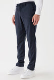 Stretch Side Pocket Casual Slim Fit Jogger Trousers 1003235121