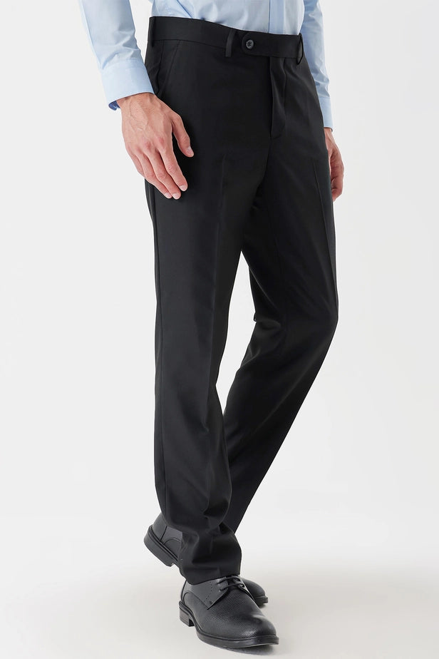 IMZA Men's Slim Fit Stretch Classic Trousers – 1003235122